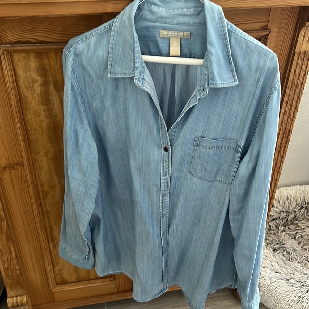 Denim Shirt Banana Republic